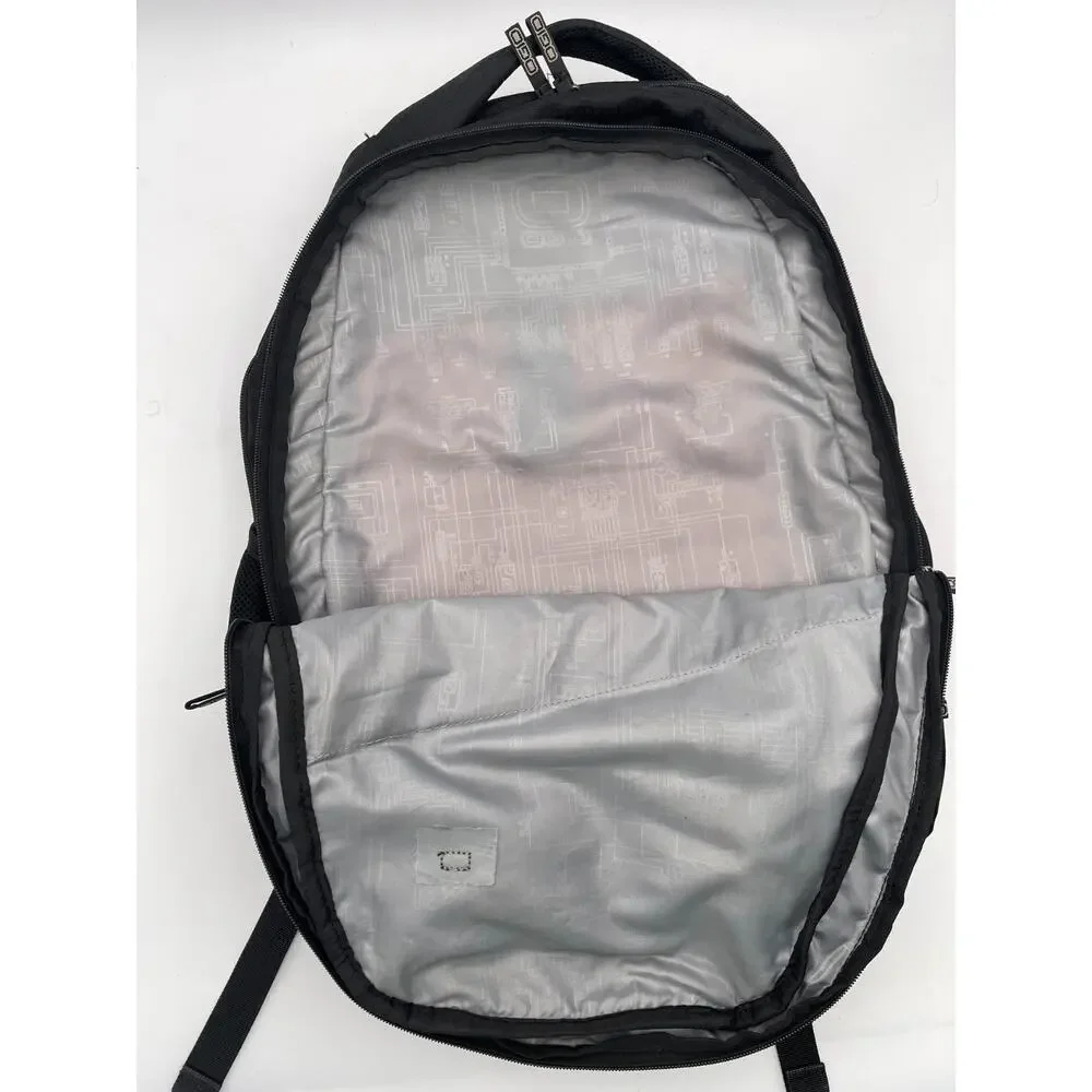 Ogio Excelsior Backpack Gray Black Geometric Pattern Travel Laptop School Work
